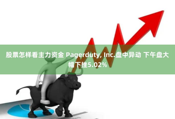 股票怎样看主力资金 Pagerduty, Inc.盘中异动 下午盘大幅下挫5.02%