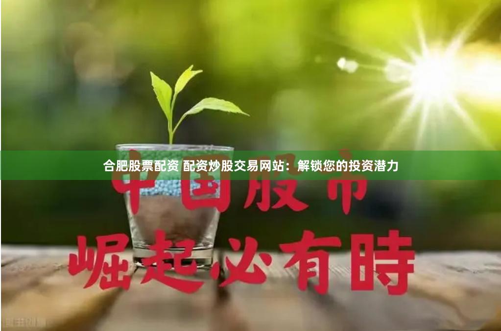 合肥股票配资 配资炒股交易网站：解锁您的投资潜力